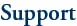 Image of the word support